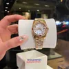 ZF Original Quality Roless watches for sale New internet celebrity with the same shell face fashionable womens watch belt diamond inlaid With Gift Box 1Z42