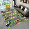 Child Playmat Highway City Traffic Playroom Area Rug LargeCarpet Rug for Living Room Bedroom DecorKids Play Non-slip Floor Mat 240131