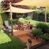 Cień Sun-Shelter Waterproof Sunshade Sail Outdoor Rectangle Shade Tarp Garden Garden Taras Canopy Płyncie