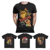 メンズTシャツはおかしい吸血鬼のTシャツの帰りの男性oネックピュアコットンTシャツハロウィーンクール猫短袖Tシャツギフトアイデア服