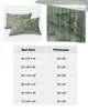 Bed Skirt Grass Green Marble Elastic Fitted Bedspread With Pillowcases Protector Mattress Cover Bedding Set Sheet