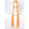 أنيمي دوما عمرو الأصفر البرتقالي الباروكات Cosplay Costume Girls Himouto Umaru-chan for Women Party Long Manthetic Hairs234x