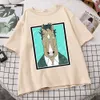 Herren T-Shirts Horseman Persönlichkeit Muster T Shirts Männer Koreanische Trend Tops Kurzarm S-3XL Männliches Hemd Design Lustige Mann T-Shirts