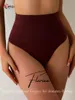 Femmes Shapers Flarixa sans couture taille haute tongs ventre contrôle culottes femmes ventre façonnage sous-vêtements taille haute minceur corps shaper