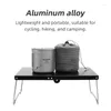 Camp Furniture PACOONE Folding Table Outdoor Camping Ultralight Tables Hiking Aluminum Picnic Portable Mini Coffee Small Teatable BBQ