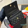 가방 다이아몬드 격자 크로스 바디 디자이너 가방 캐비어 숄더백 럭셔리 핸드백