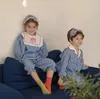 Ensembles de pyjama brodés de lettres pour enfants avec bandeau. Ensemble de pyjamas de nuit pour enfants en bas âge vintage pour filles garçons. Vêtements pour enfants 240130