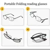 Sunglasses Folding Pochromic Progressive Multifocal Reading Glasses Men Women Anti Blue Light Presbyopia Eyeglasses Diopter 1.0 To 4.0