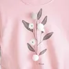 Ensembles de vêtements pour filles, automne printemps, vêtements pour enfants, vêtements de dessin animé lapin, costumes pour enfants, costumes décontractés, 2 pièces