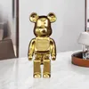 Oggetti decorativi Graffiti 27 cm Figurine violente Bearbrick Miniature Orso Bambola Statua e scultura Soggiorno Camera da letto Libreria Decorazione della casa