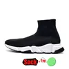 2024 Designer Casual Shoes For Men Women Luxurys Sock Trainers Triple Black White Cool Grey Socks Classic Sneakers Mens Woman Shoe