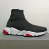 Z designerskimi skarpetami Buty Casual Buty Platforma Kobiety Mens Speed ​​2.0 1.0 Trainer Black White Runner Sneakers koronkowe mokasyny luksusowe botki na buty skarpetowe z torbą na kurz 36-45