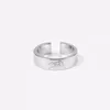 Bröllopsringar Straykids II Tour Concert Perifer Letter Ring Justerbar Split Hyunjin Felix Stay Fans gåvor Parjubileumsgåva