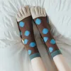 Women Socks Five Finger Retro Palace Literary Lolita Relief Women's Autumn Three-dimensional Cartoon Toe