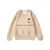 Hoodies Sweatshirts B Designers For Kids Boy Girl Brand Sweater Kid Solid Color Långärmad barn Hoodie Autumn Winter Clothes Dhgrm