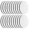 Placas 20 Pcs Copo de Transferência de Calor Coasters Sublimação Em Branco para Bebidas Presentes Mesa de Café Neoprene Crafting Decoração de Carro