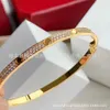 Originele 1to1 C-arter armband versie High Full Sky Star Womens Classic Love Rose Gold Niet-vervagende 18k gouden sieraden 1R4N7