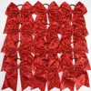 Accessoires pour cheveux 8 pouces, nœuds à paillettes scintillantes, chouchous pour enfants, bande élastique, attaches en caoutchouc