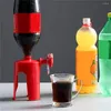 Vattenflaskor Soda dryck Dispenser Bottle Tap Novely Coke Cola Inverterad Drinking Beer Dispense Drinks Switch Tools Pump Machine