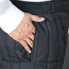 Pantaloni da uomo Autunno/Inverno Pantaloni casual imbottiti in cotone da uomo Pantaloni dritti in cotone a vita alta caldi e spessi Uomo Taglie forti 8XL R53