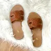 2024 new Flat heel slides luxury Designer woman sandal Mule Sliders Leather indoor Casual Shoes lady Fashion vintage shoe Slipper beach sandale Summer rubber loafer