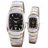 Womens Watch Brand Diamond Set Fashion Quartz Trendy Korean Edition Male Student Couple