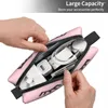 Cosmetic Bags Eyelash Makeup Bag Pouch Cartoon Beauty Glam Closed Eyes Travel Toiletry Organizer Storage For Women