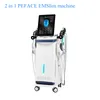 2 en 1 NOUVEAU électromagnétique ems PEface machine de mise en forme du corps stimulateur musculaire rf lifting du visage machine de construction musculaire RF EMSLIM