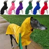 Dog Apparel Italian Greyhound Clothes Winter Adjustable Warm Jacket Waterproof Whippet Coat Pet Clothing