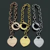 2022 new Brand OT clasps love charm Bracelet classic T letter Designer couples chain Bracelet fashion men and women jewelry gifts2686