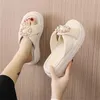 Slippers With Strap Number 40 Funny Slipper Women Sandals Models 2024 Shoes Mules Women's Fashion Sneakers Sport -selling