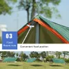 Schaduwfeest Luifel Waterdicht Tarp Hangmat Tent Schaduw Camping Luifel Zonnescherm Picknick Toerist Vissen Strand Onderdak 34M YQ240131