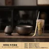 Conjuntos de chá japonês matcha conjunto seguro bambu batedor colher de chá chá indoor loja de bebidas ferramentas de chá acessórios presentes de aniversário casa