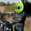 Motosiklet kask kask kapak tam yüz için yeşil tatlı erkek ve kadın peluş koruyucu St Patrick Günü