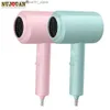Hair Dryers Professional Hair Dryer Strong Wind Salon Dryer Hot Cold Dry Hair Negative Ionic Hammer Blower Electric Hair Dryer Hairdressing Q240131