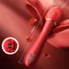 Sugande rosvibrator kvinnlig klitoris sucker vakuum stimulator vaginal massagers vuxna varor rose vibrerande sexleksak för kvinnor 1101