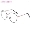 サングラスDohohdo 2024 Classic Anti Blue LightブロッキングメガネメンPochromic Eyeglassesフレームコンピュータ女性Goggles UV400