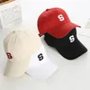 Бейсбольные кепки, хлопковые женские бейсболки, мужские повседневные бейсболки с вышивкой, буквой S, солнцем, весна-лето, унисекс, однотонные, простые шляпы в стиле хип-хоп