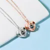 Colliers Projection Photo Collier Fomen Femmes Mémorial personnalisé Collier Photo Personnalisé Jewelry Anniversary Gift For Girlfriend