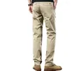 Pantaloni da uomo Sulee Autunno Classico Tinta unita Sottile Casual Business Moda Cotone Slim Pantaloni di marca Cargo maschile