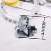 Charms 12st Acrylic Double Sided Print Fashion Love Star Pendant Taylor Series Halsband Keychain örhängen DIY