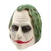 NEW Joker Mask Realistic Batman Clown Costume Halloween Mask Adult Cosplay Movie Full Head Latex Party Mask249P