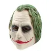 NOVA Máscara Coringa Realista Batman Palhaço Traje Máscara de Halloween Adulto Cosplay Filme Cabeça Cheia Festa de Látex Mask249P