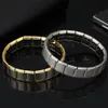 Bracelet magnétique en acier inoxydable pour femmes, chaîne à maillons, Bracelet de guérison, équilibre de santé, soins pour hommes, bijoux 201V