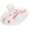 Dinnerware Sets Ceramic Tea Cup Lid Replacement For Accessories Teapot Decorative Ceramics Parts