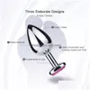 Benmassager Toy Masrs Anal Toys Small Crystal Cat Face Jewel Butt Plug Prostate Masr G-Spot Stimation for Woman Par Drop Deliver Dhzpn