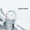 Bathroom Sink Faucets Constant Temperature Digital Display Basin Faucet Mixer Brass Smart Tap Cold For Washbasin