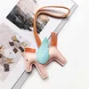 Keychains Mode kleine Pegasus süßer Engel Pony Quasten Charme Anhänger Auto Bag Schmuck Geschenke Schlüsselbund Großhandel Großhandel