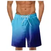 Shorts pour hommes Y2K Vintage Tie-Dye Maillot de bain pour hommes Hawaiian Cordon Double Poche Conseil Vacances Vacances Voyage Beachwear Homme