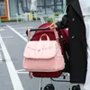 Stor kapacitet Vattentät morväska utomhus fritid ryggsäck baby barnvagn hängande förvaring väska skicka pad bär blöja väska 240130